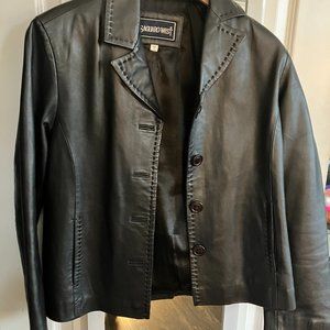 Leather Black Jacket